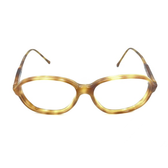 Al Lee Opt Tortoise Brown Oversize Eyeglasses Frames 54-18 140 USA Designer - Picture 2 of 12